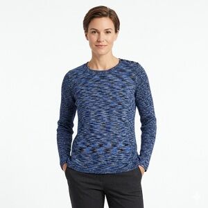 Relativity Blue and Gray every day sweater size 2X pullover ribbing